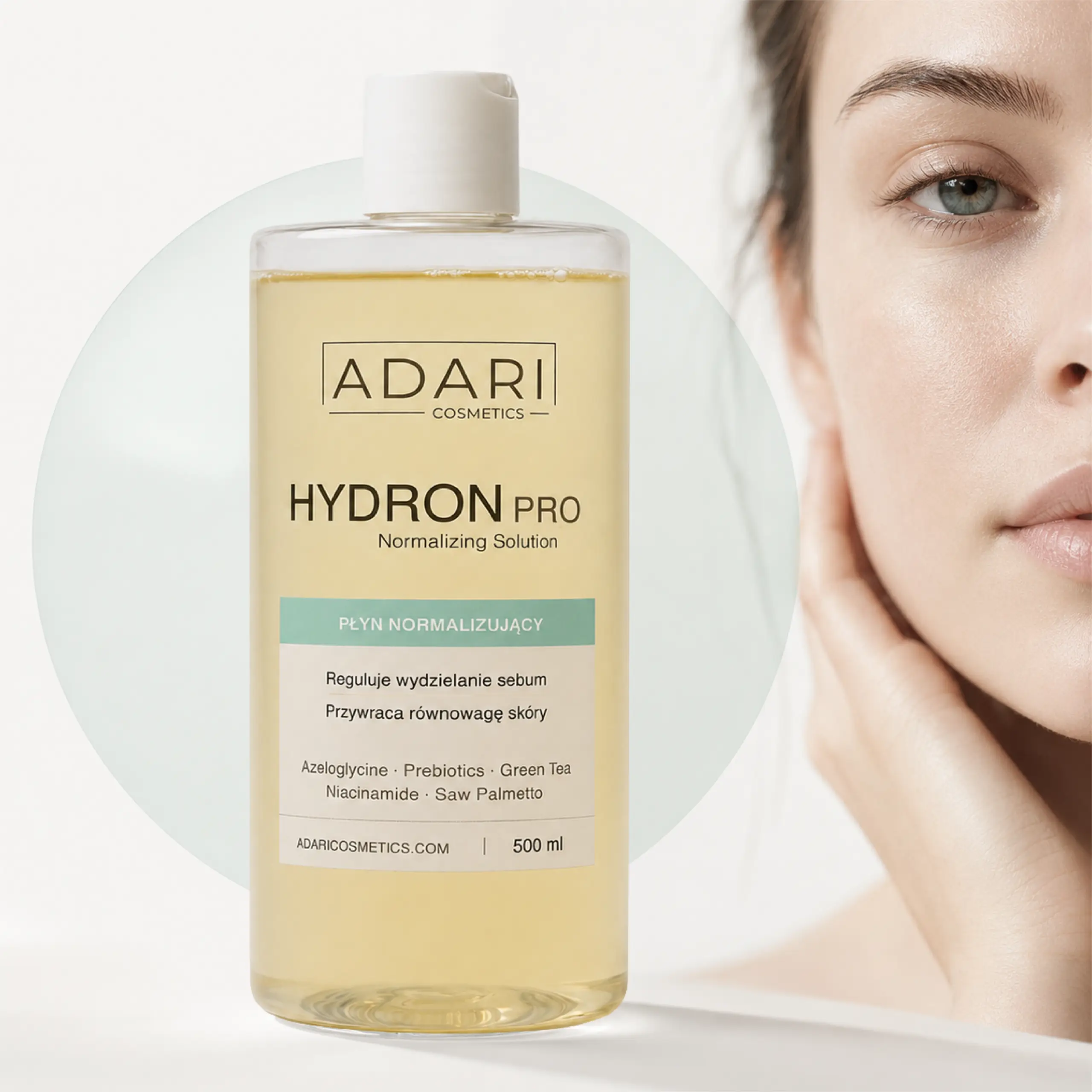 Płyn normalizujący ADARI HYDRON PRO do skóry problematycznej i wrażliwe